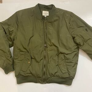 NWT Stoosh Moto Bomber Jacket